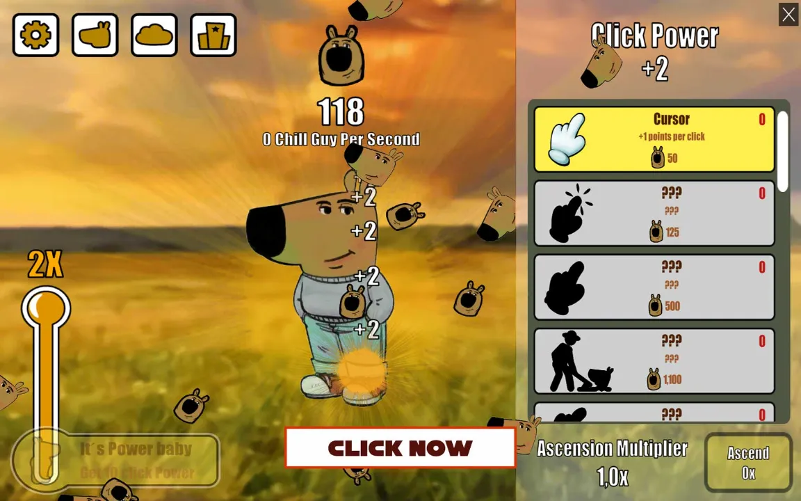 Chill Guy Clicker Upgrades