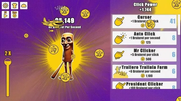 Italian Brainrot Clicker Characters